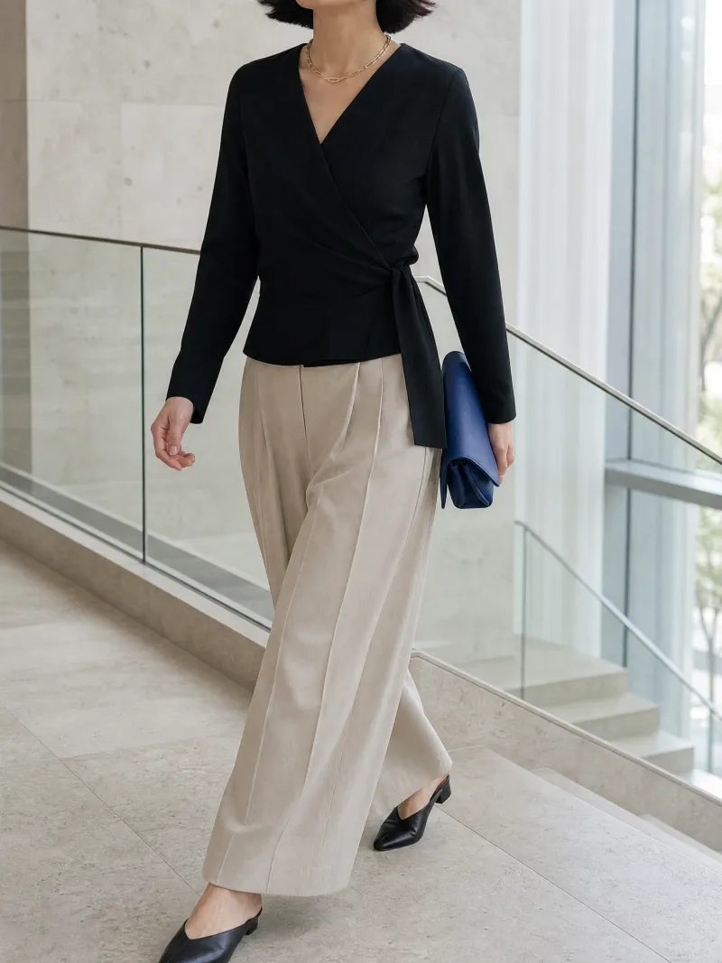 Tuesday outfit on limestone stairs